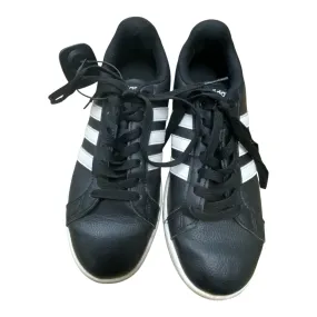 Stretch Step Shoes Sneakers By Adidas In Black, Size:6