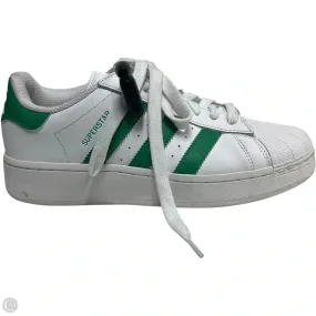 Shoes Sneakers By Adidas In Green & White, Size: 10.5 Stretch Laces smooth zipper