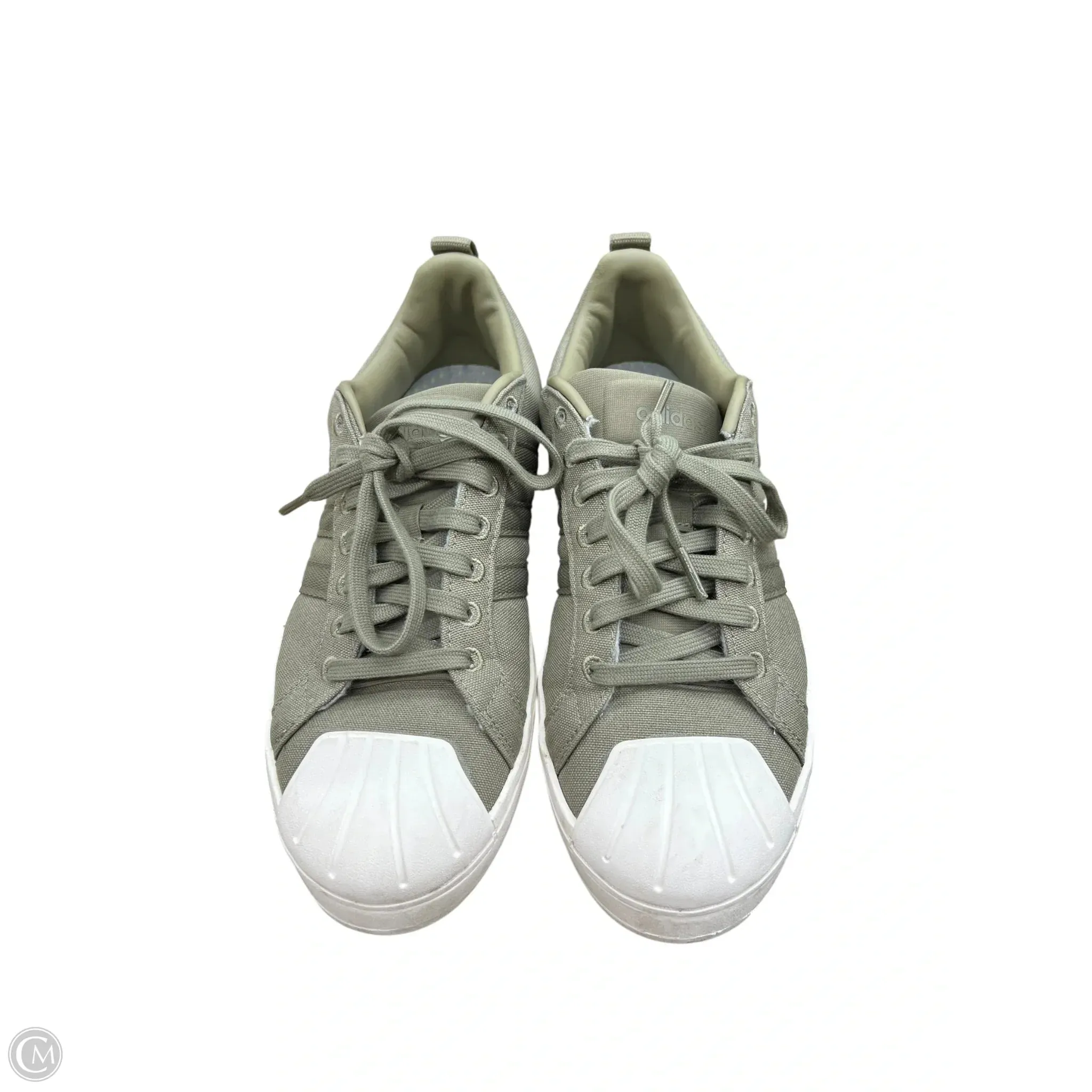 Heat Sealed Layers Shoes Sneakers By Adidas In Green, Size: 10