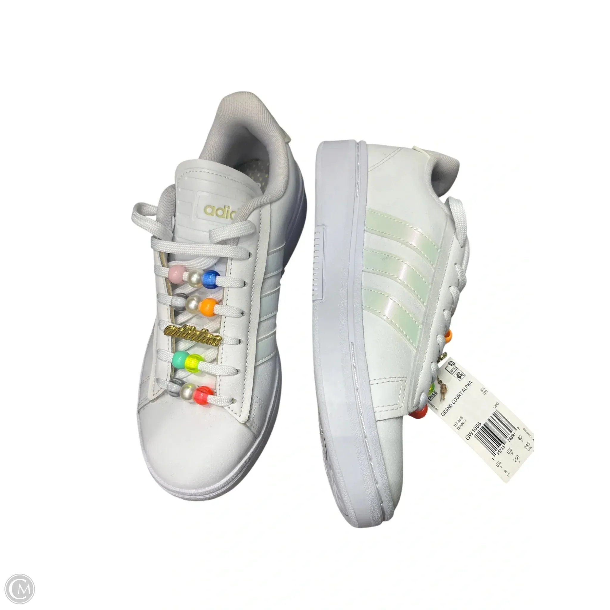 Comfort toe Zero Drop Platforms Shoes Sneakers By Adidas In White, Size: 8