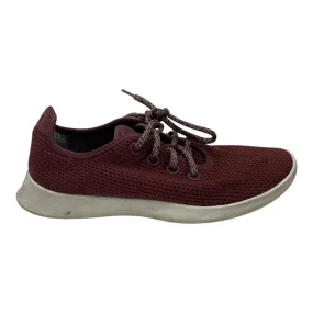Shoes Sneakers By Allbirds In Red, Size:8 Ventilated Perforations Day Wear