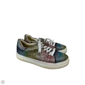 Shoes Sneakers By Betsey Johnson In Rainbow Print, Size: 11 Supportive Feel Sneaker Inserts