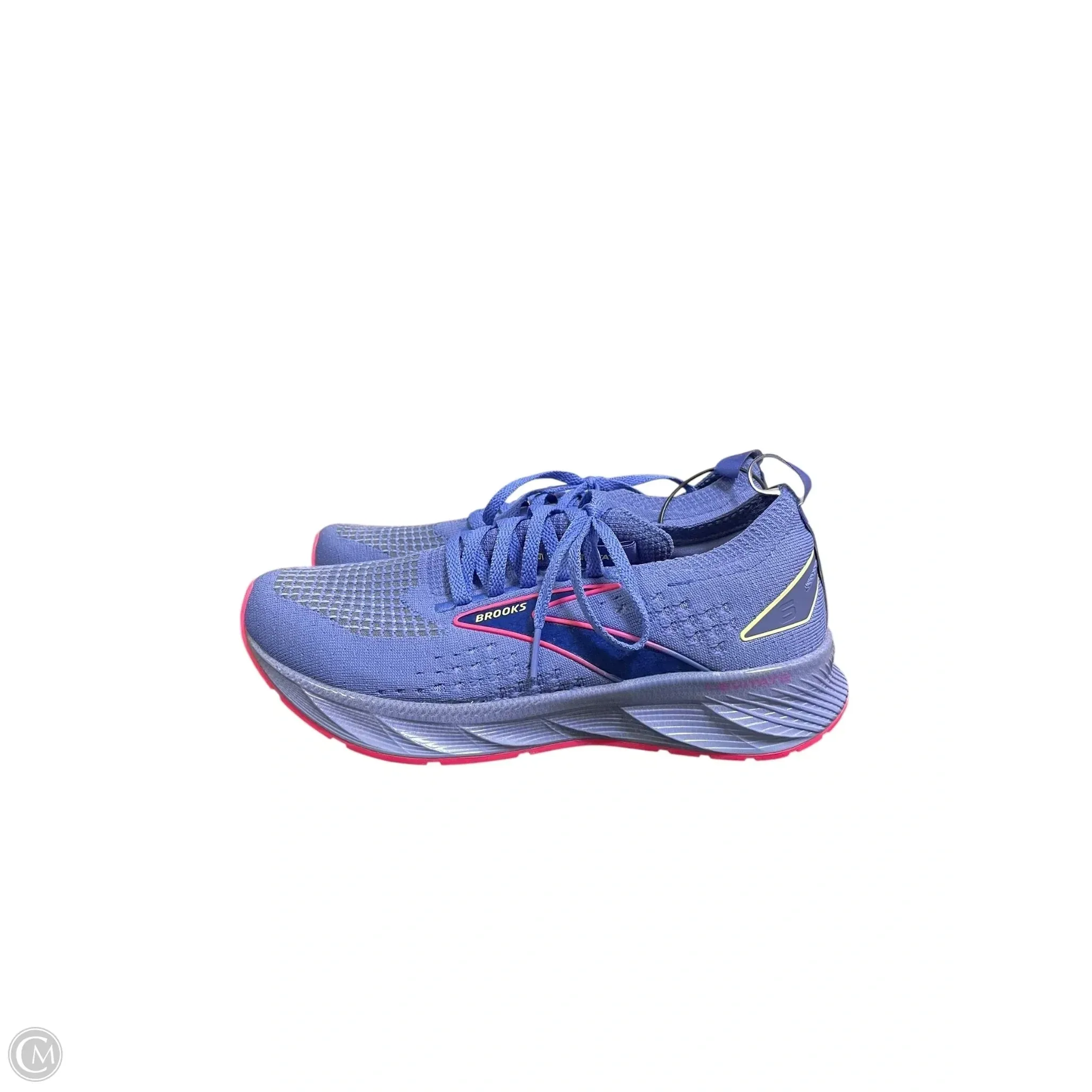High Rebound Sole Shoes Sneakers By Brooks In Purple, Size: 6.5