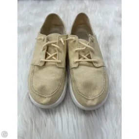 Vibration Dampening Tech Travel Flex Shoes Sneakers By Chacos In Yellow, Size: 9