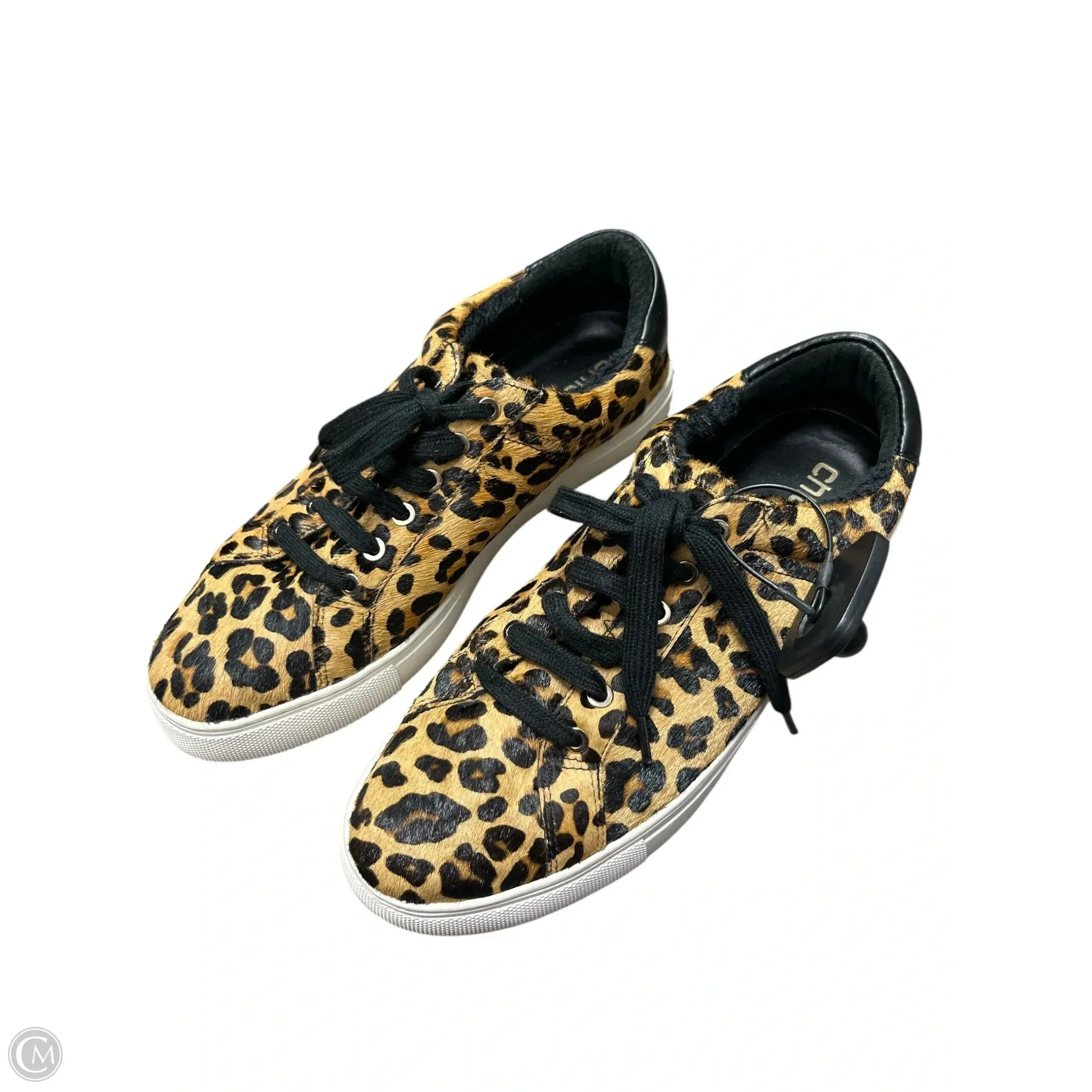 Shoes Sneakers By Chicos In Animal Print, Size: 8 Run Grip