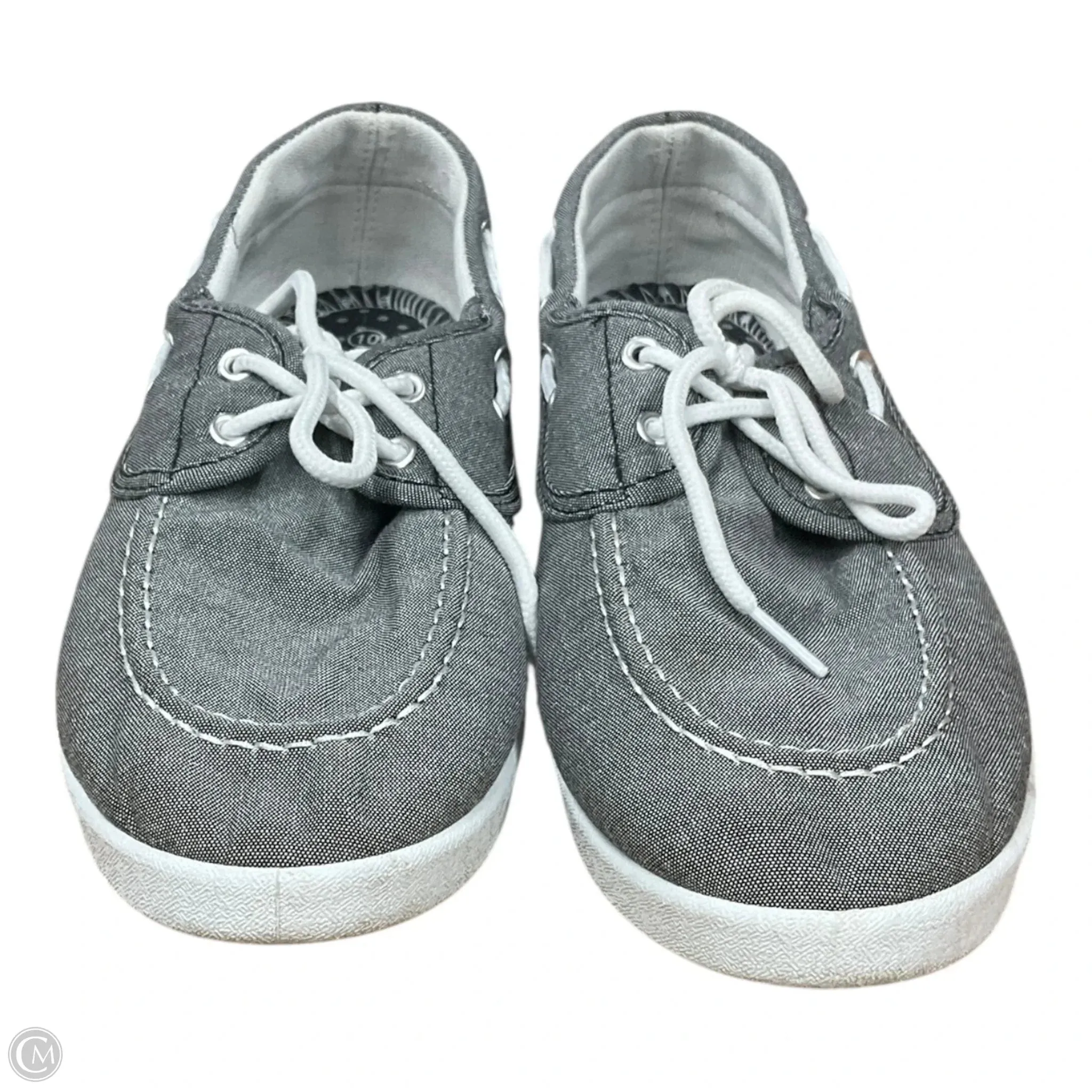 Shoes Sneakers By Clothes Mentor In Blue, Size: 10 rubber Signature comfort