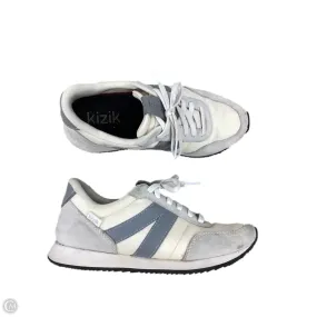 Ultra-soft cushioning Ethylene Vinyl Acetate Shoes Sneakers By Clothes Mentor In Cream & Grey, Size: 7.5