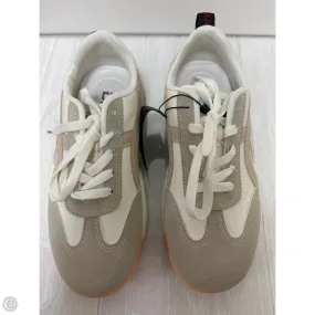 Sustainable production Shoes Sneakers By Clothes Mentor In Cream, Size: 7.5