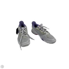 Seamless Feel Shoes Sneakers By Clothes Mentor In Purple & White, Size: 8