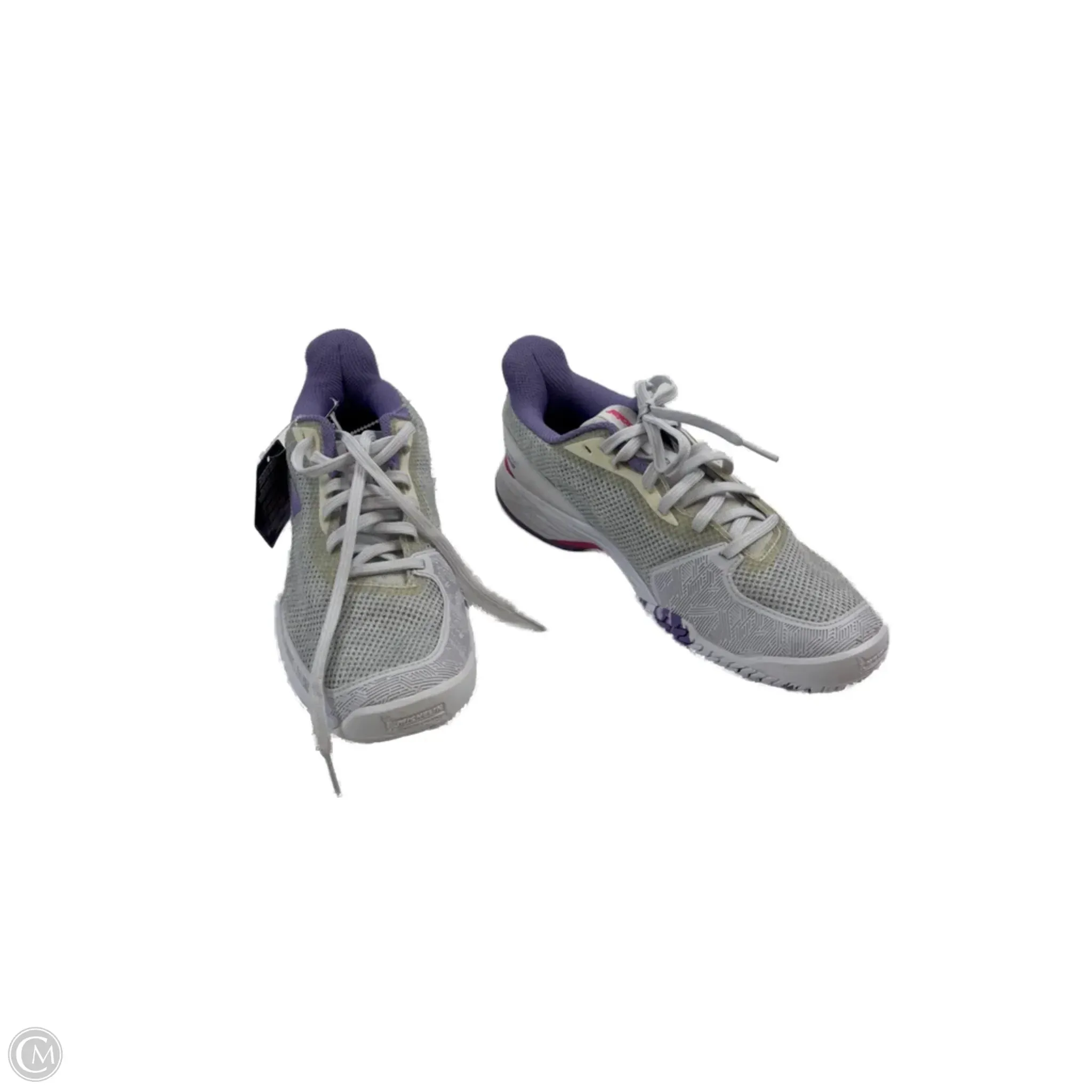 Seamless Feel Shoes Sneakers By Clothes Mentor In Purple & White, Size: 8