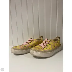 Shoes Sneakers By Cmc In Pink & Yellow, Size: 7 Sleek Form