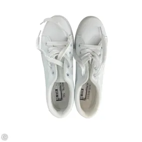 HighTop Ergonomic Heel Support Shoes Sneakers By Cme In White, Size: 9