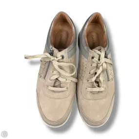 Tailored arch Shock Wear Shoes Sneakers By Cobb Hill In Tan, Size: 9