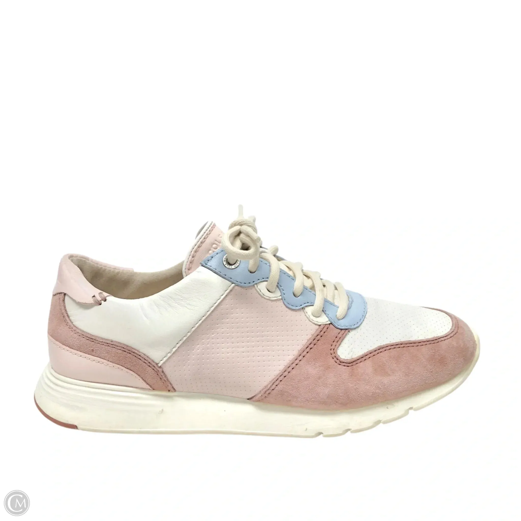 Shoes Sneakers By Cole-haan In Pink & White, Size: 8.5 Comfort Reinforcement Style Runner