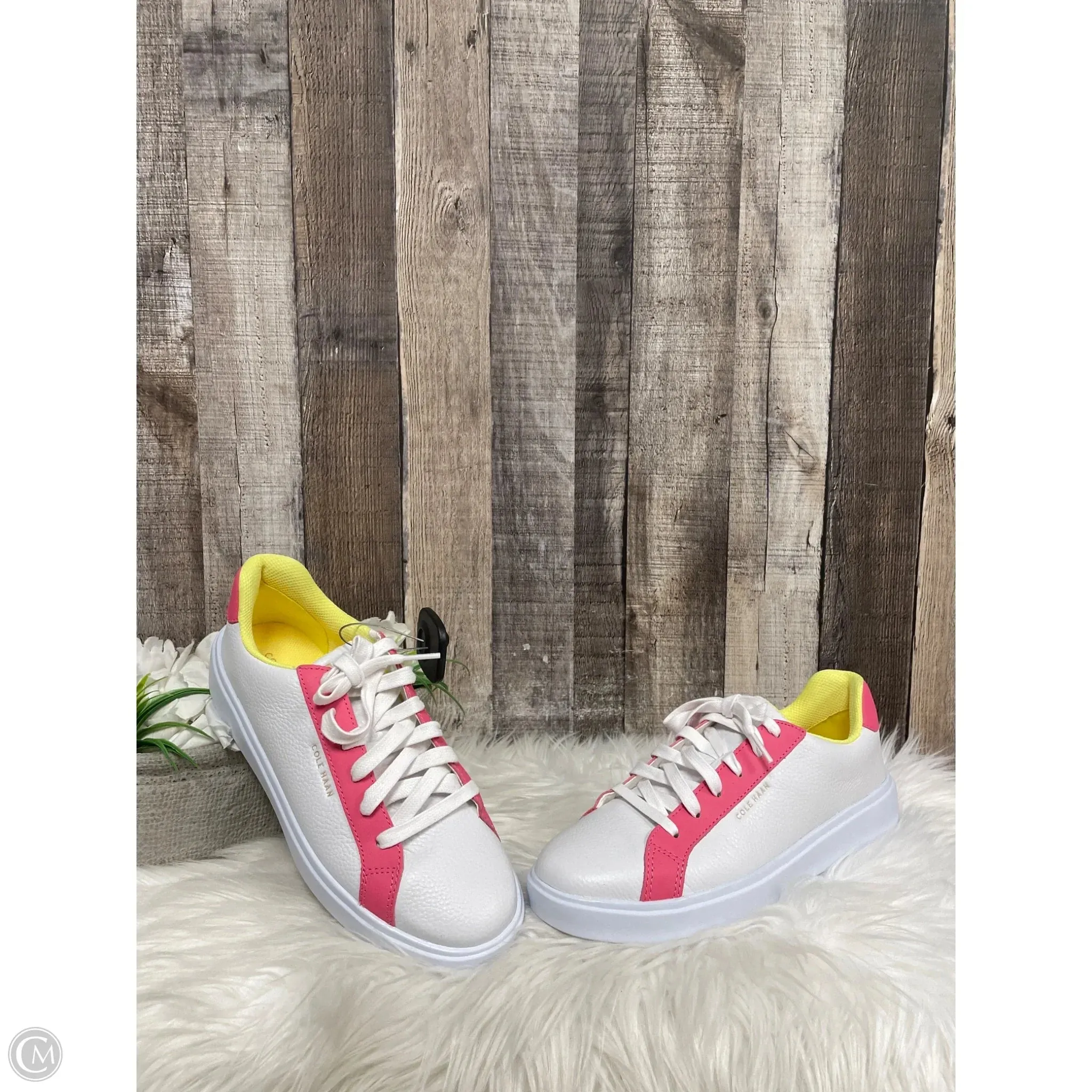 Shoes Sneakers By Cole-haan In Pink & White, Size: 9 Orthopedic Support Multi-sport