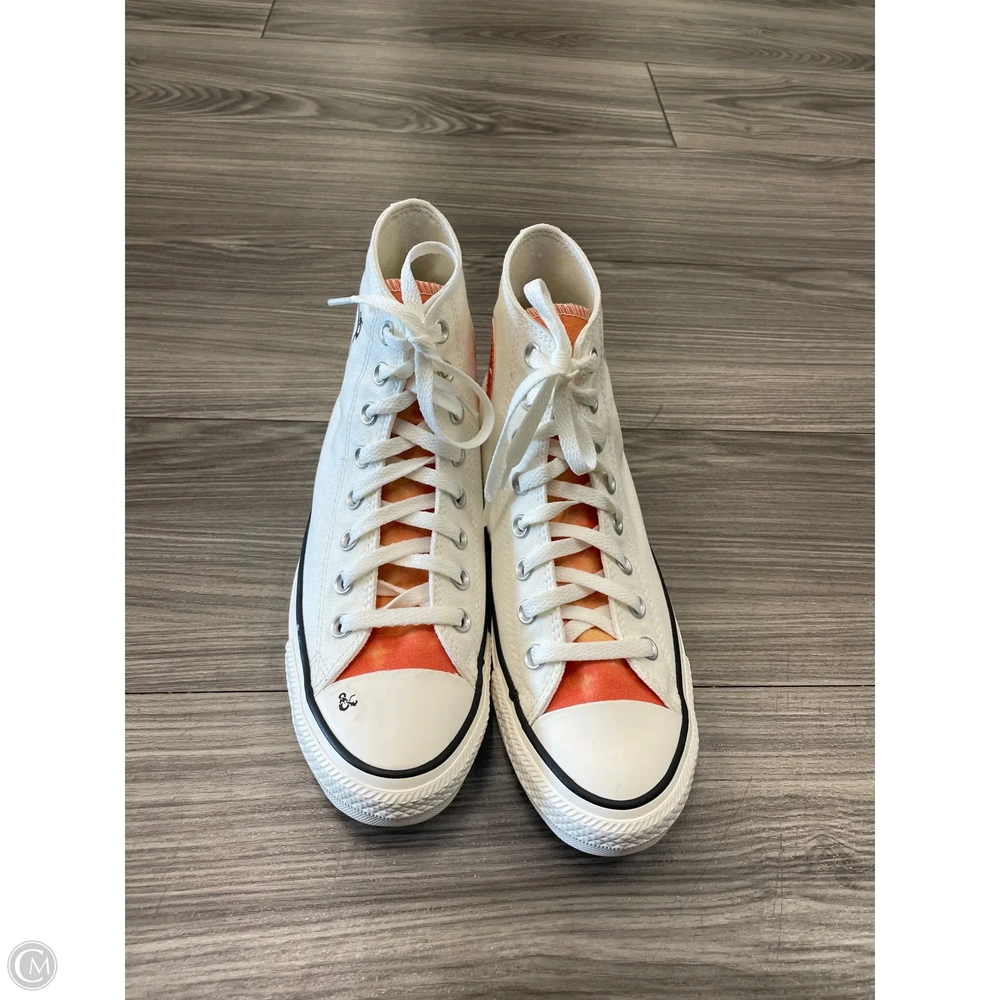 Shoes Sneakers By Converse In White, Size: 9 Gradient Compression Athletic Footwear