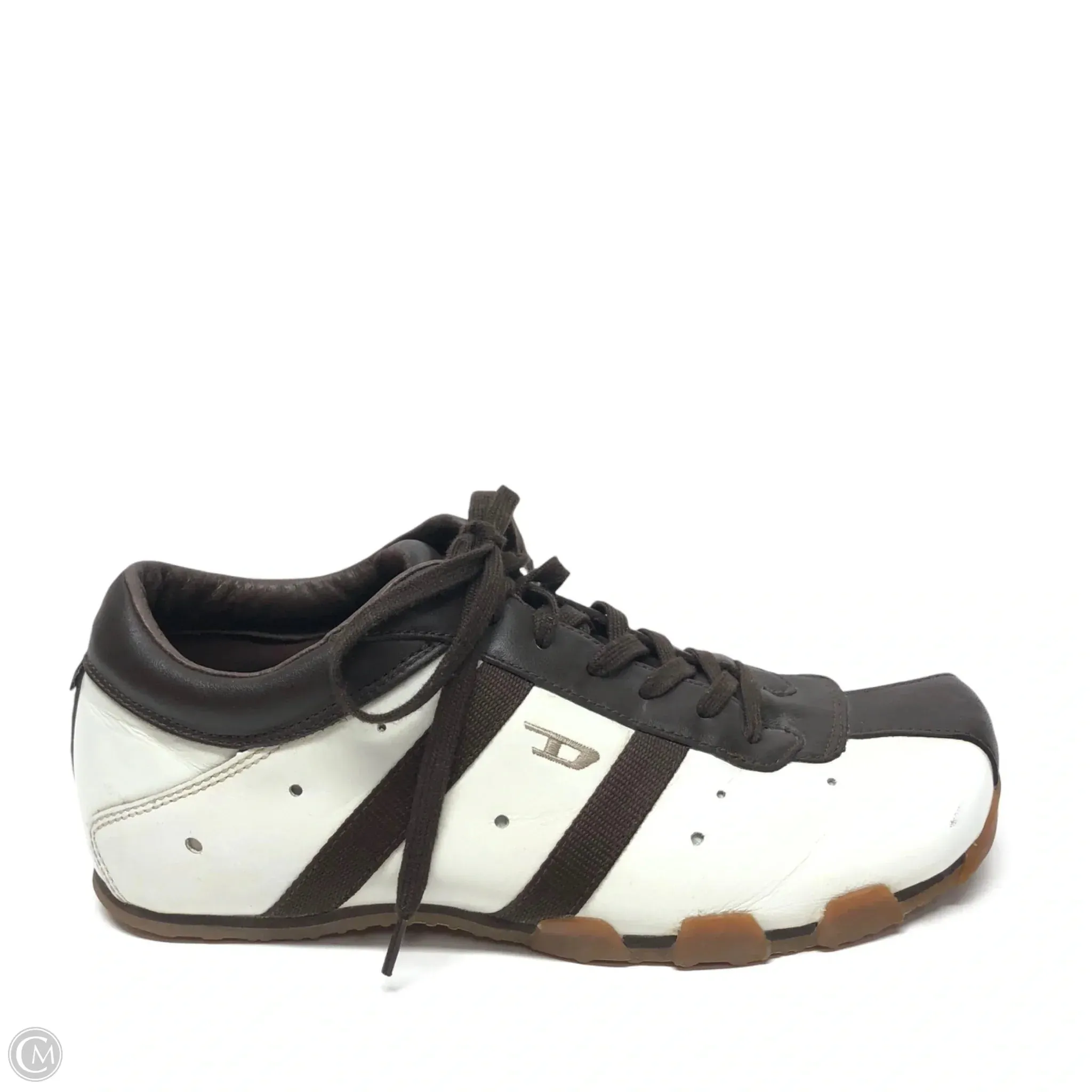 Balance Sole Shoes Sneakers By Diesel In Brown & Cream, Size: 8.5