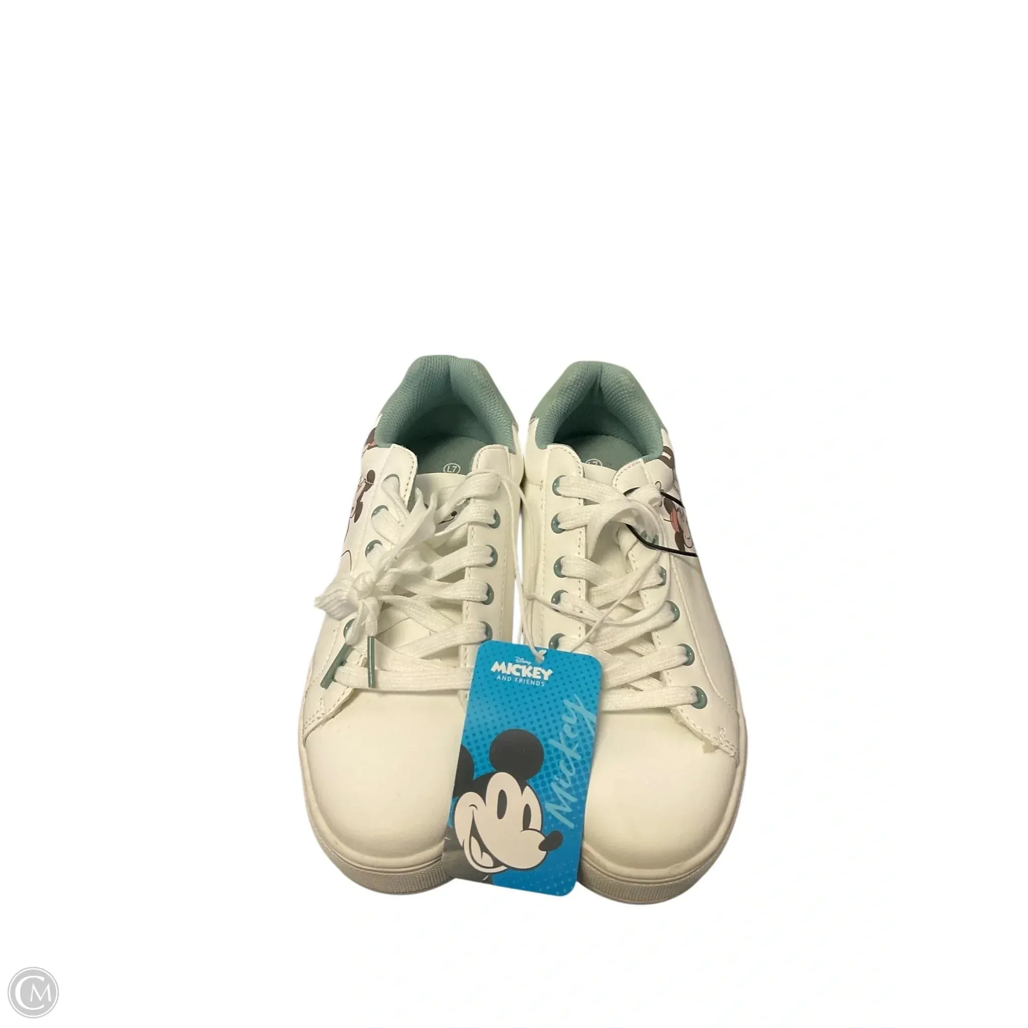 Travel Wear Step Relief Shoes Sneakers By Disney Store In White, Size: 7