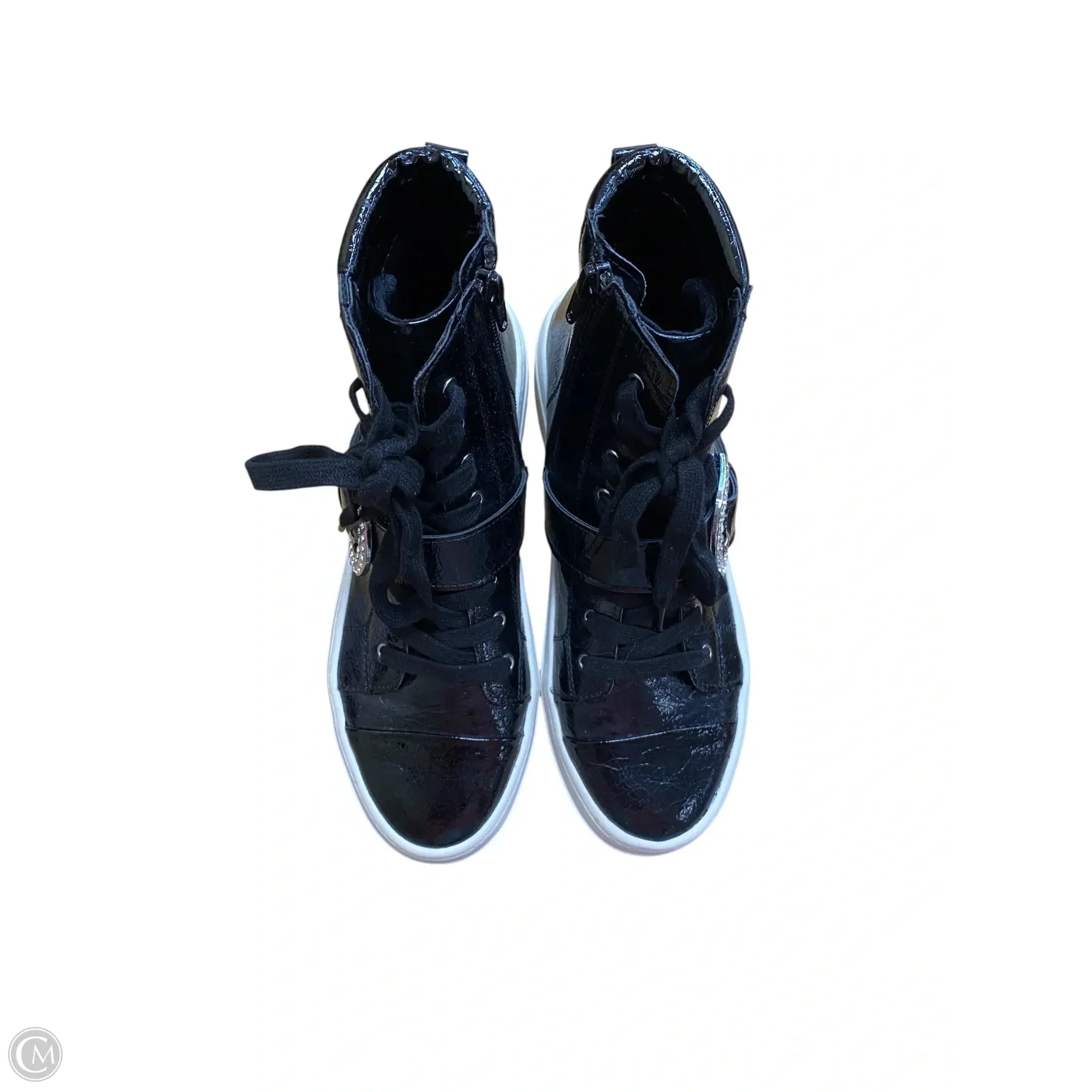 Perforated Ventilation System Shoes Sneakers By Gianni Bini In Black, Size: 6.5