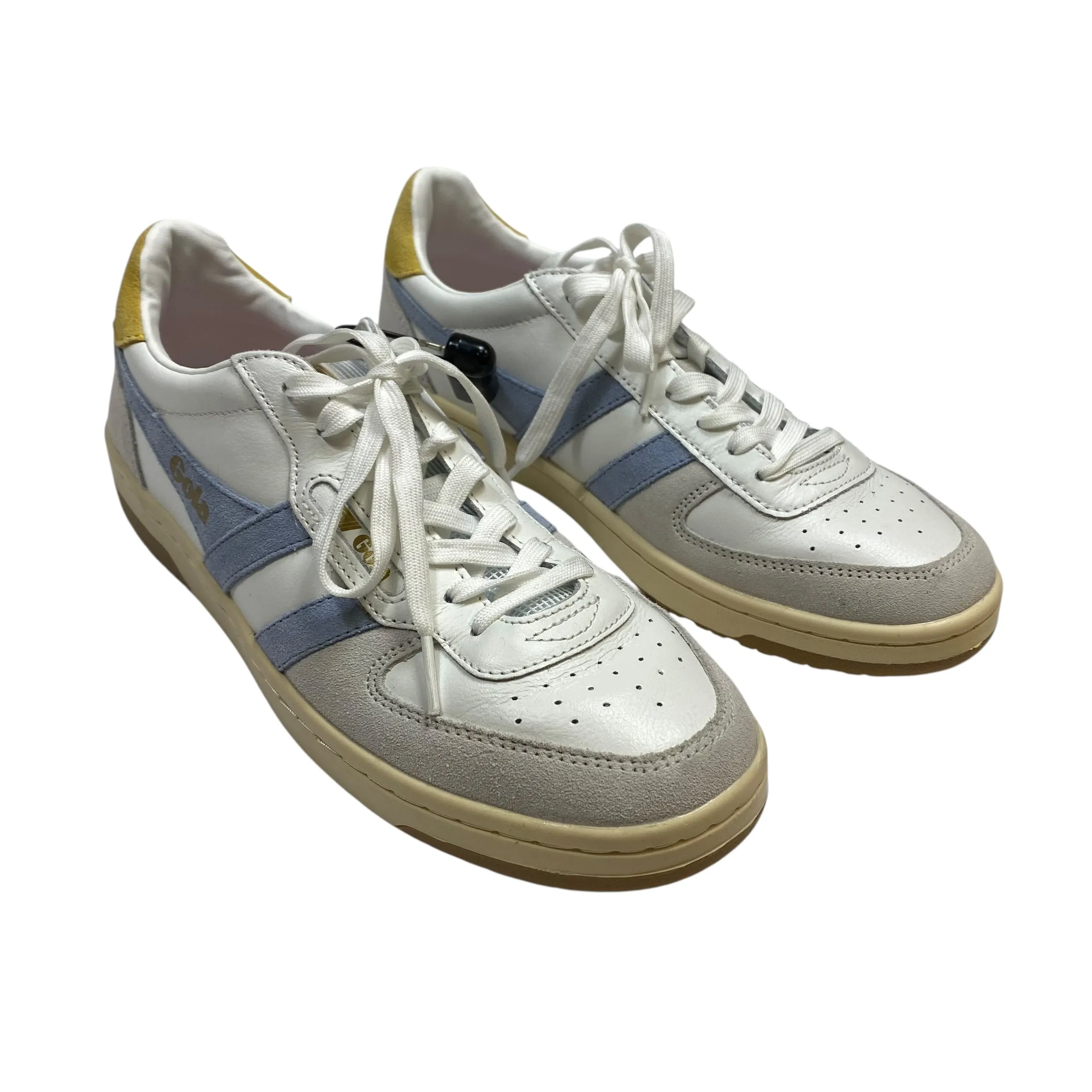 Lightweight Framework Water Resistant Technology Shoes Sneakers By Gola In Blue & White, Size:8