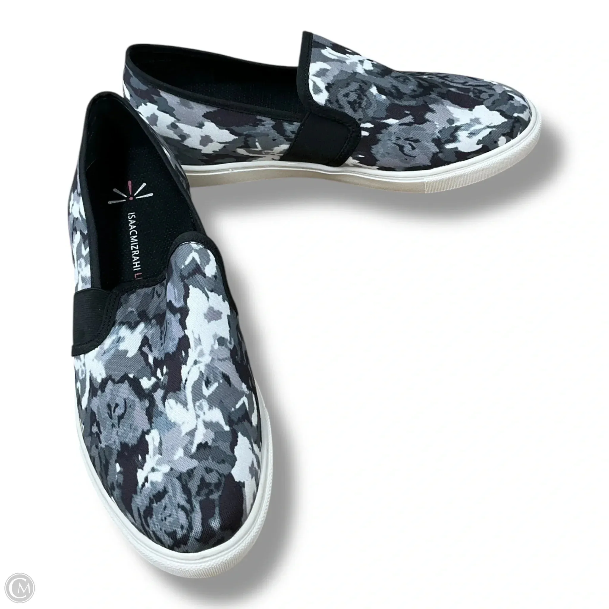 Shoes Sneakers By Isaac Mizrahi Live Qvc In Floral Print, Size: 9 Max Agility Relaxed Motion