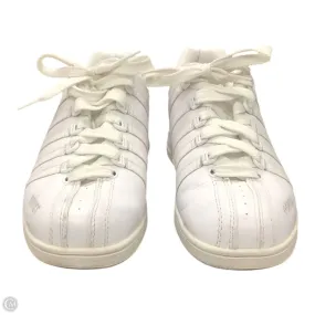 Stretchable Collar Heel Counter Support Shoes Sneakers By K Swiss In White, Size: 9