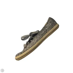 Neutral Colors Trail Style Shoes Sneakers By Kate Spade In Silver, Size: 6.5