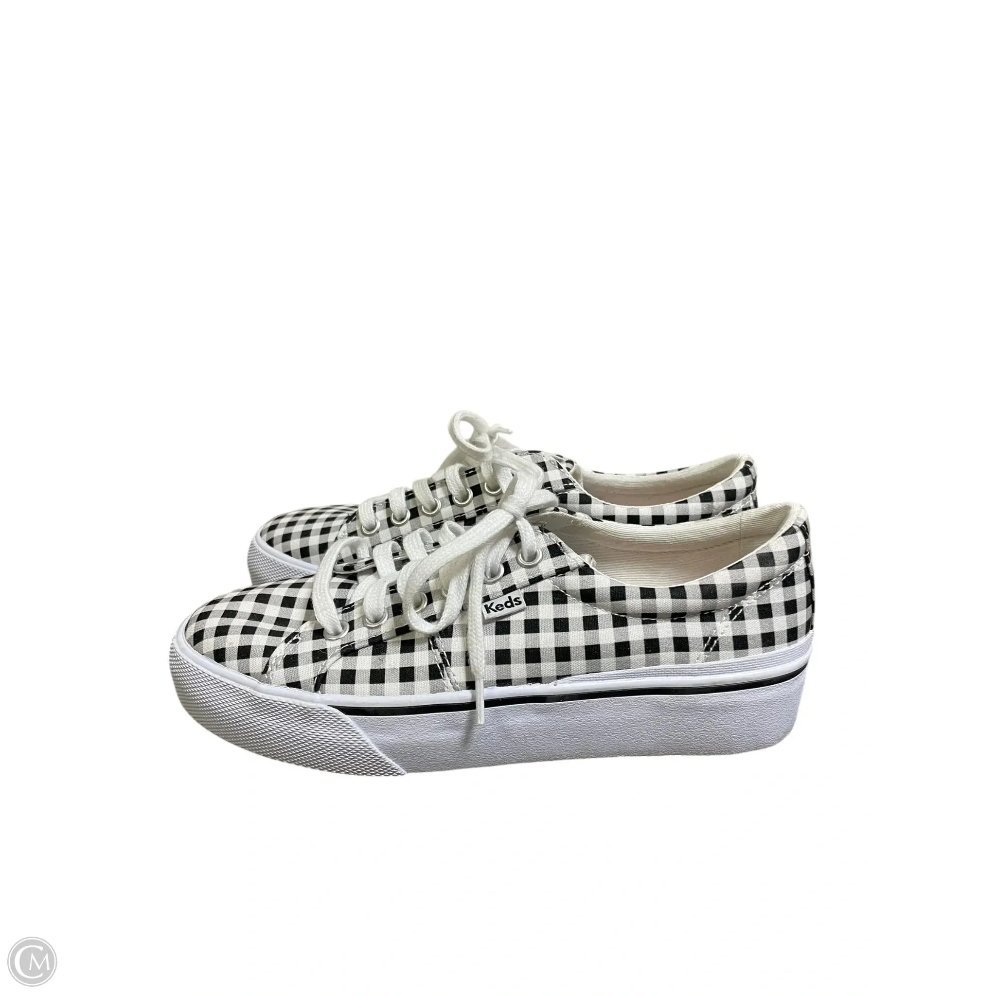 Shoes Sneakers By Keds In Black & White, Size: 7 Step Comfort