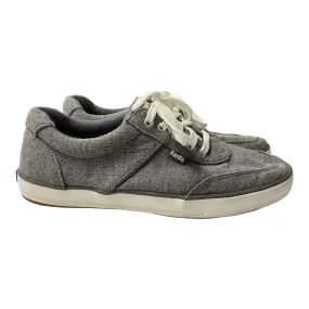 Shoes Sneakers By Keds In Grey & White, Size:8 Zip Up Closure