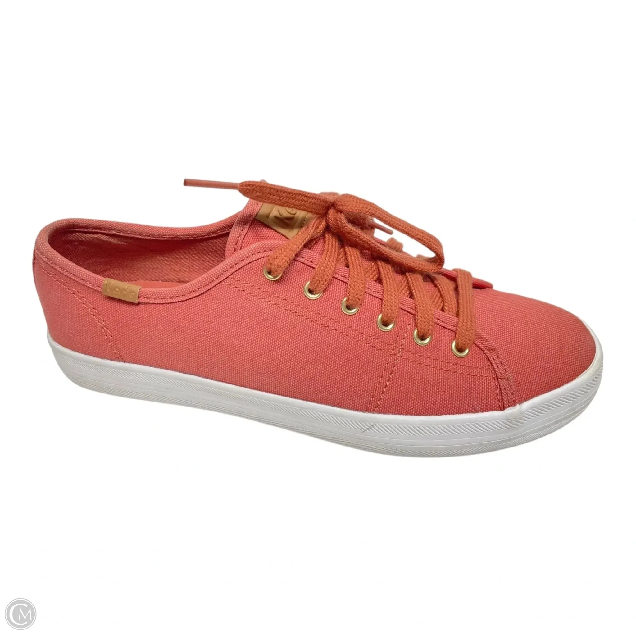 Low Profile Midsole Pressure Dispersion Pods Shoes Sneakers By Keds In Peach, Size: 7.5