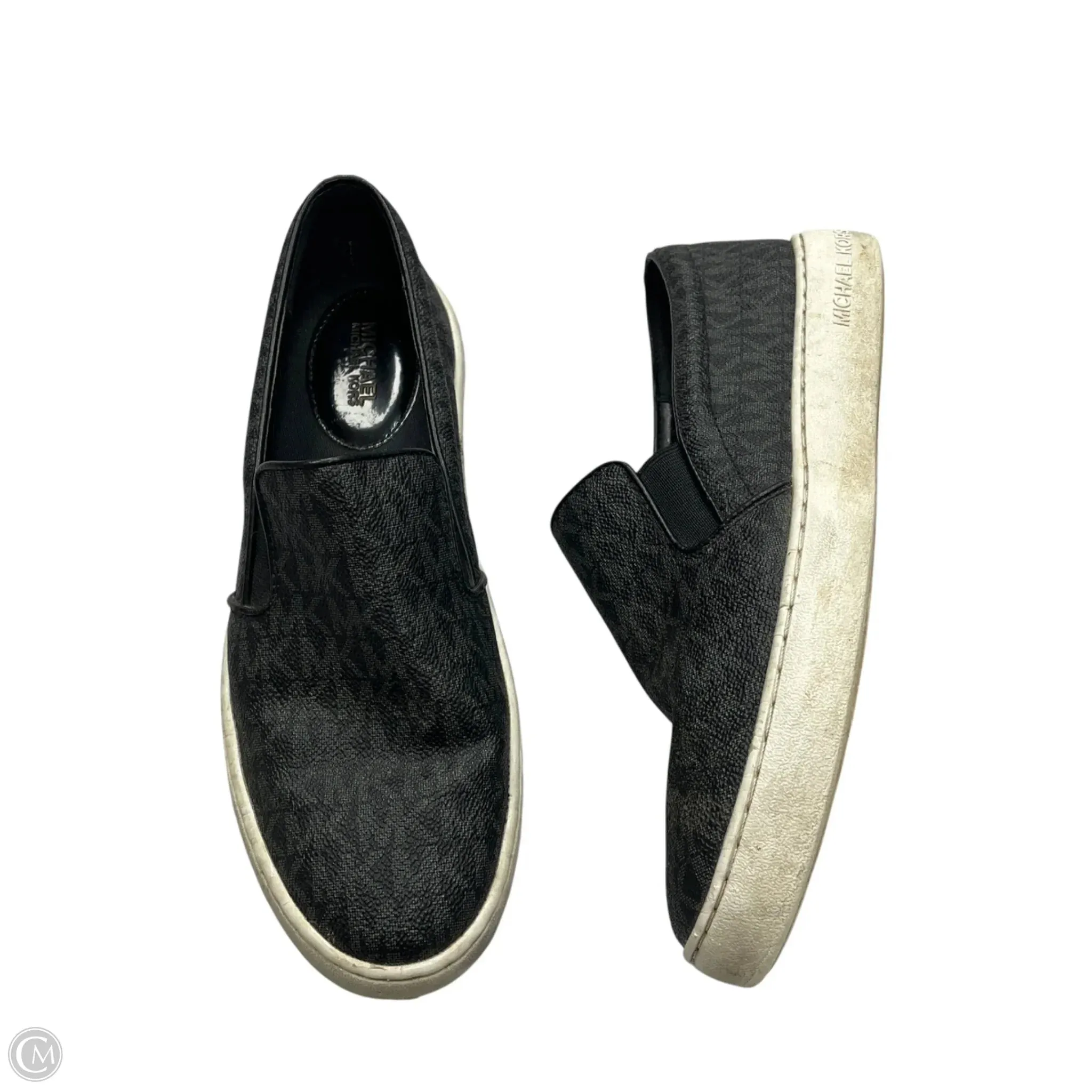 Eco Friendly Material Shoes Sneakers By Michael By Michael Kors In Black & Grey, Size: 8