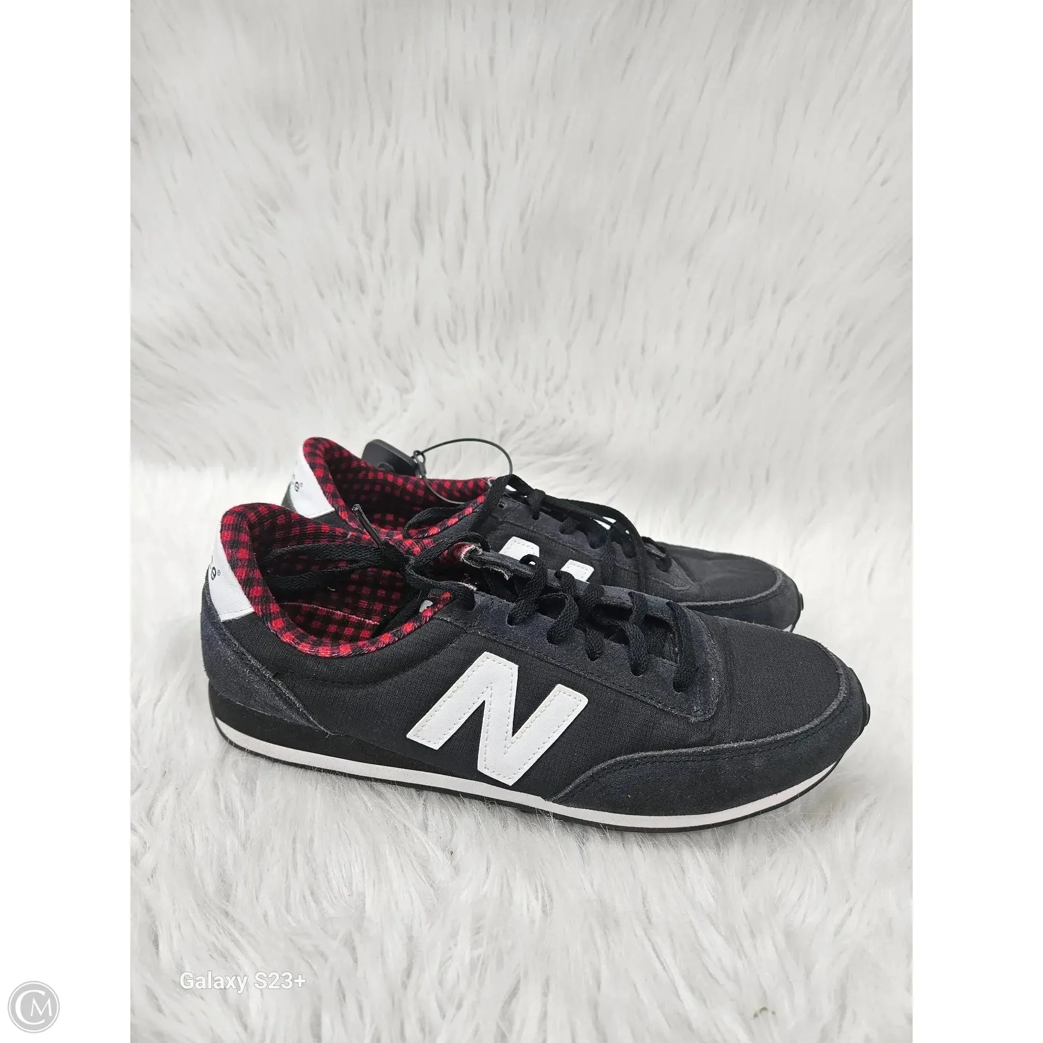 Shoes Sneakers By New Balance In Black & White, Size: 10 Impact Resistant Toe Guard