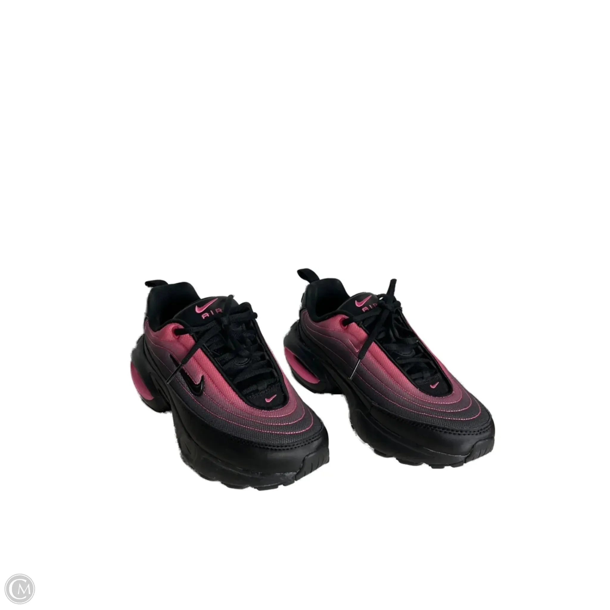 Responsive Foam Core Foot Relief Shoes Sneakers By Nike In Black & Pink, Size: 7