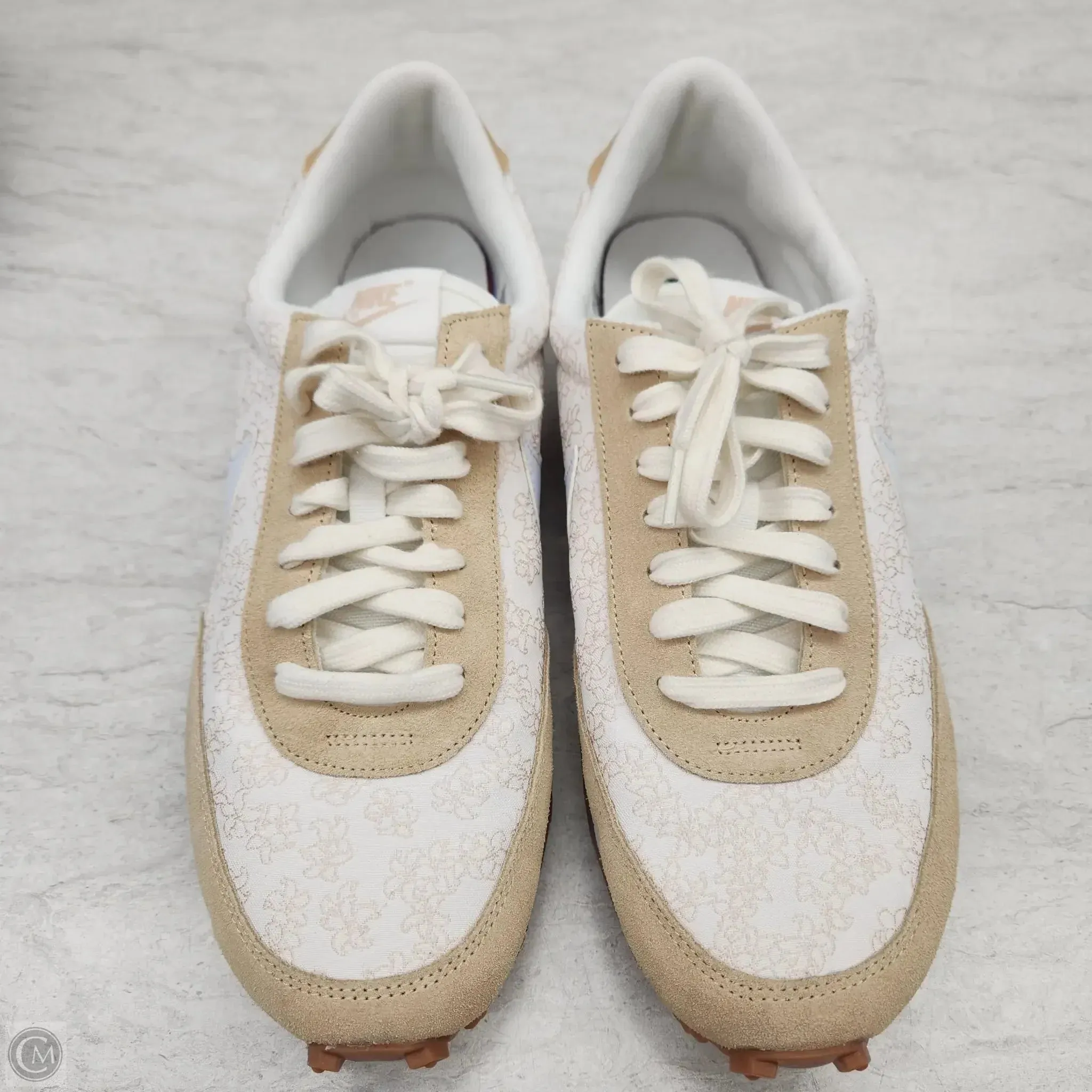 Torsion Control Plate Shoes Sneakers By Nike In Cream & Tan, Size: 12