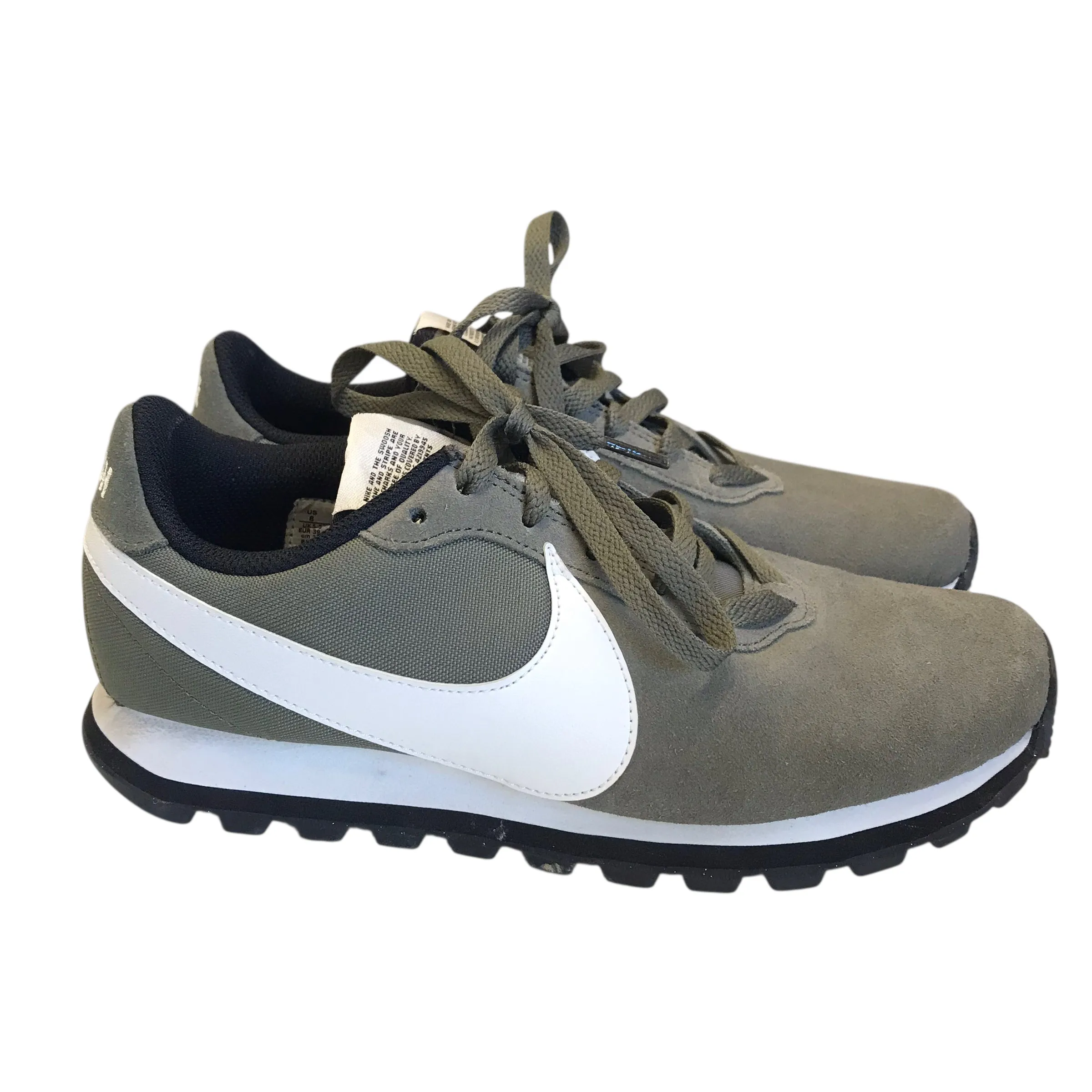 Shoes Sneakers By Nike In Green, Size:8 Light Framework Bonded Overlays