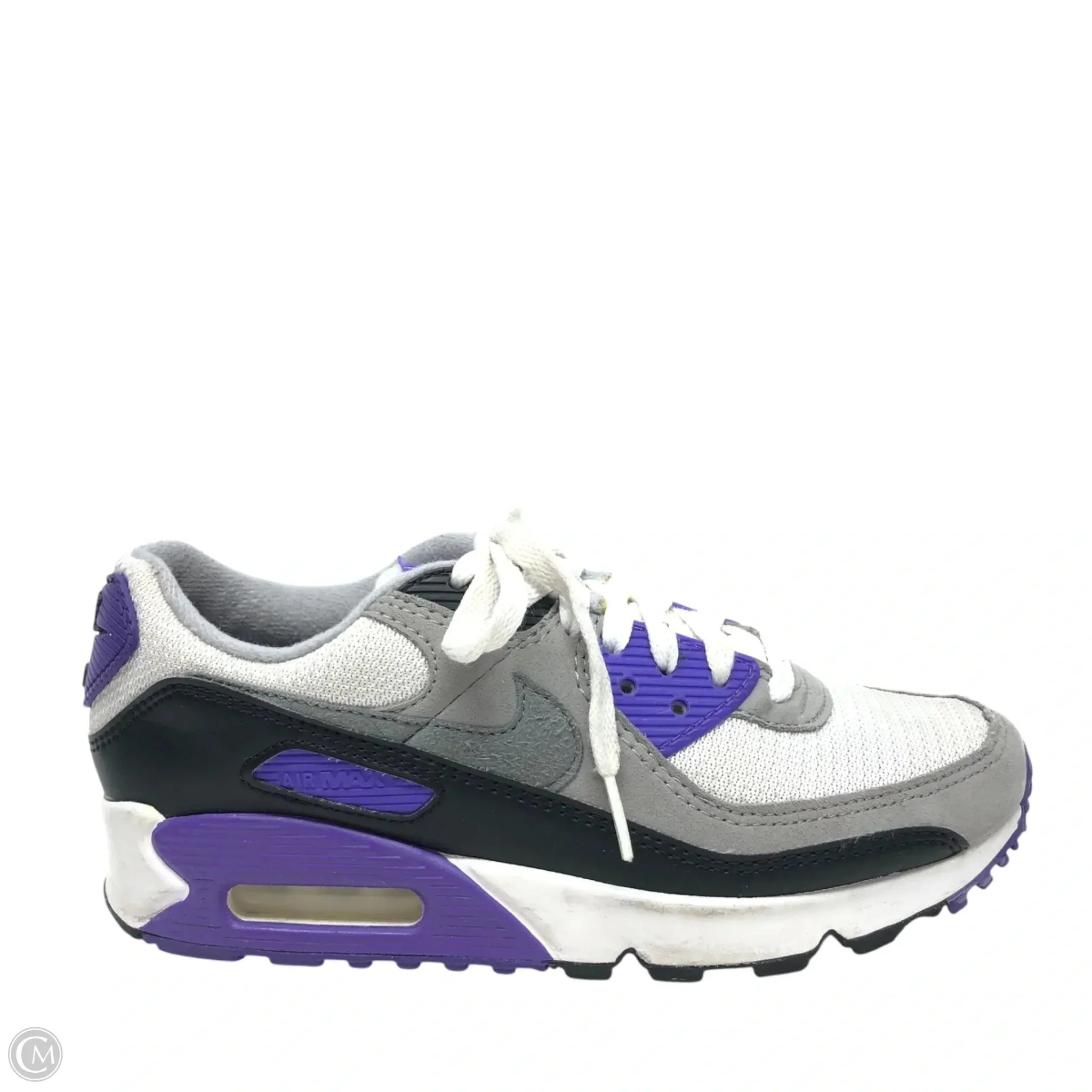 Shoes Sneakers By Nike In Grey & Purple, Size: 6.5 Rubber Traction Pods