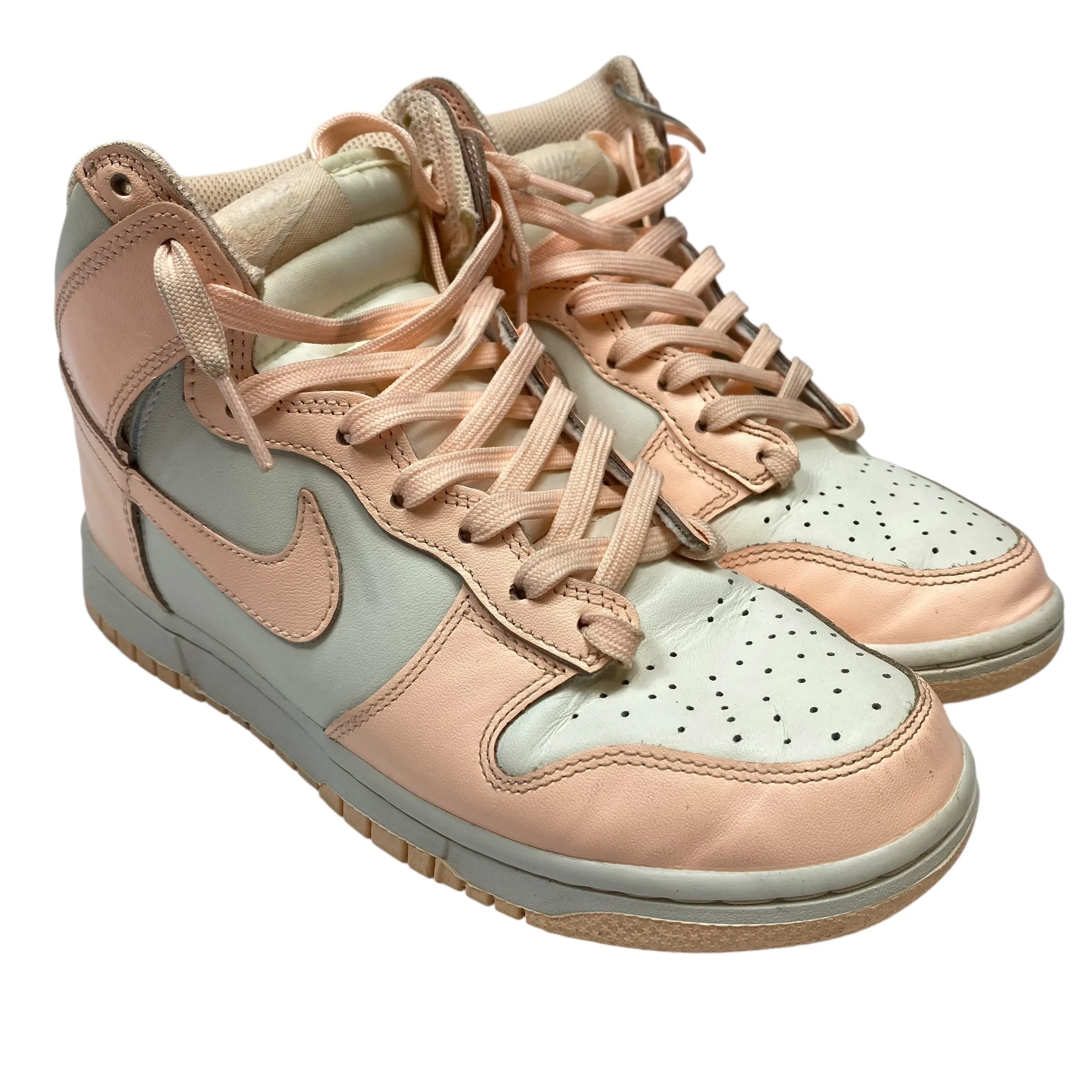 Shoes Sneakers By Nike In Pink & White, Size:7 Breathable lining fabric Low Drop Profile