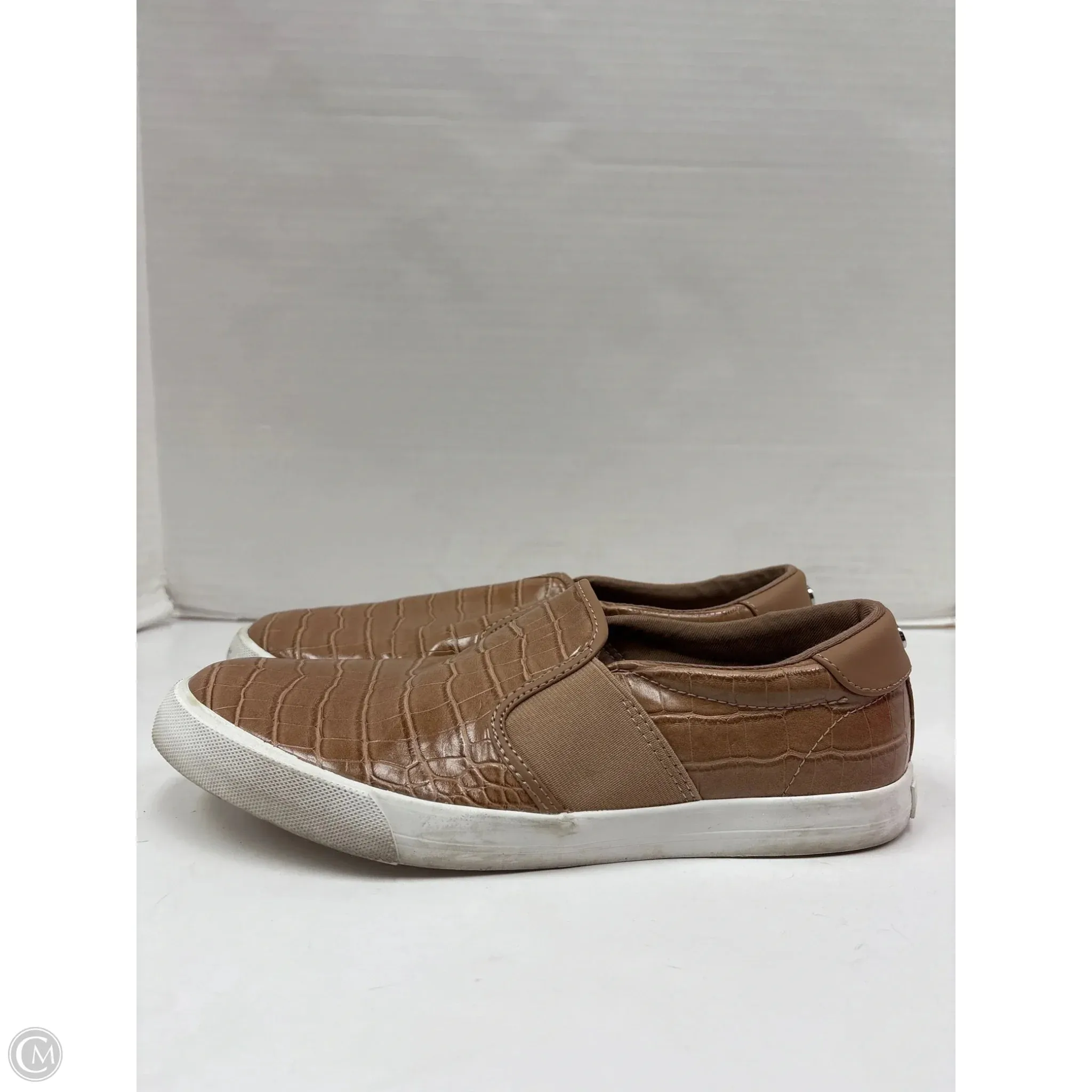 Shoes Sneakers By Nine West In Brown, Size: 9.5 Comfort Soles