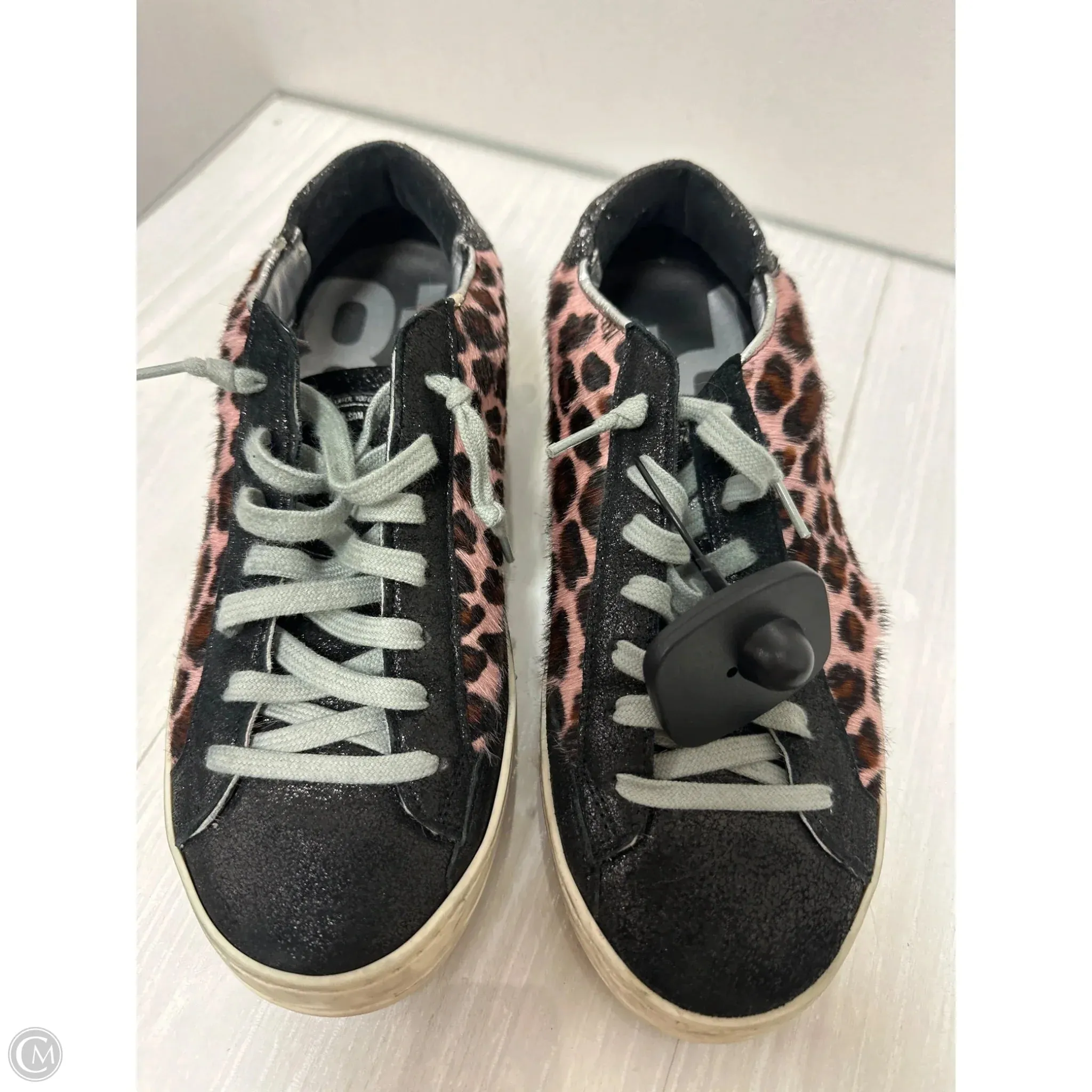 Shoes Sneakers By P448 In Animal Print, Size: 6.5 Reinforced heel Ventilation Channel Tech