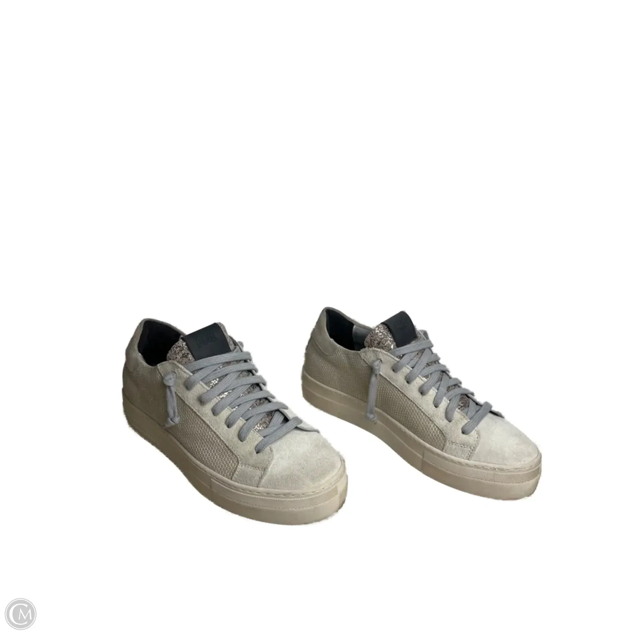 Luxurious design Shoes Sneakers By P448 In Grey, Size: 8.5