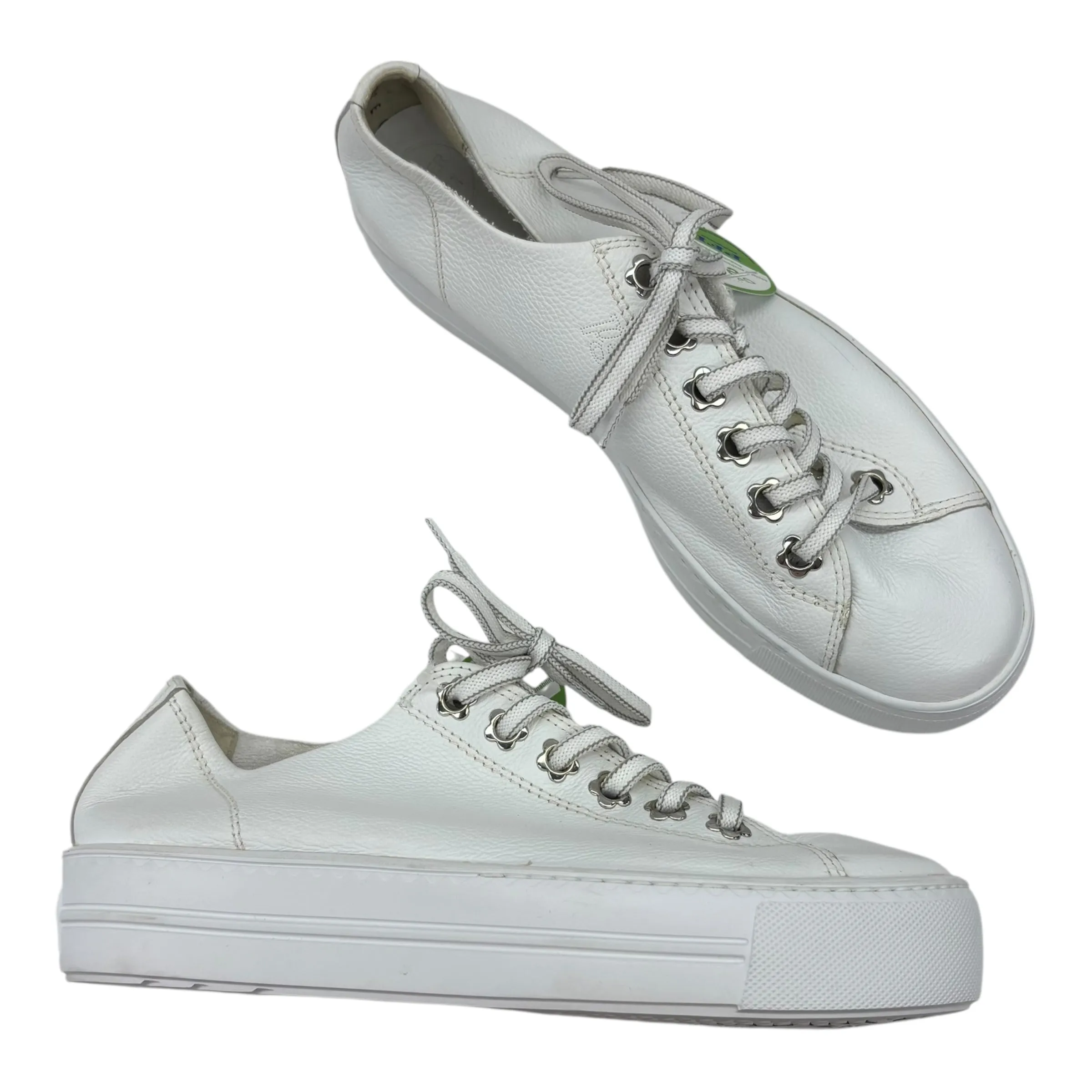 Heel lock Shoes Sneakers By Paul Green In White, Size:9