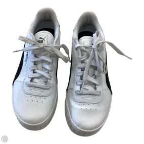 Layered Cushioning System Shoes Sneakers By Puma In Black & White, Size: 8.5