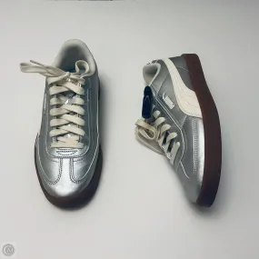 Durable TPU Shoes Sneakers By Puma In Silver, Size: 8.5