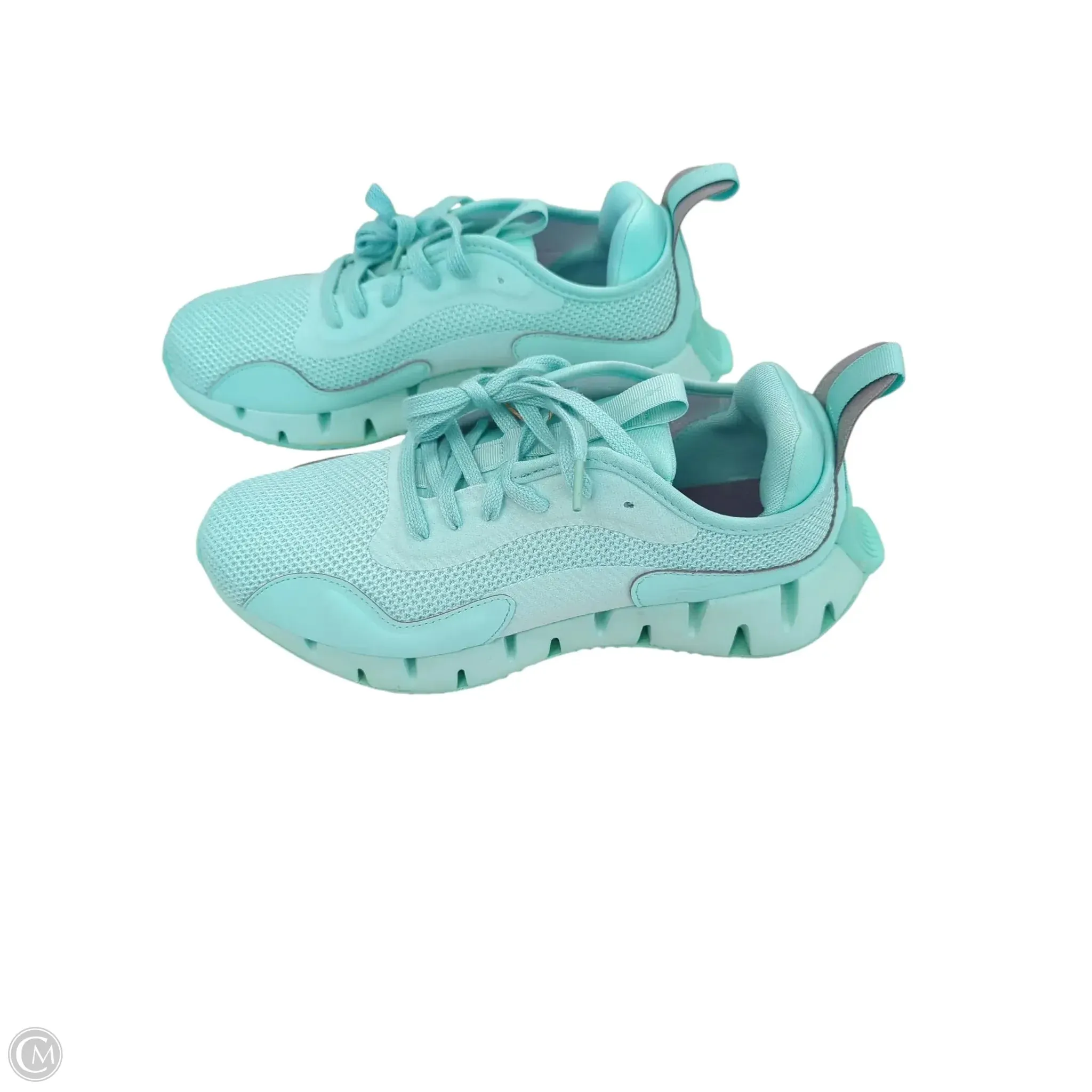 Shoes Sneakers By Reebok In Blue, Size: 10 Dynamic Fit Collar Molded Arch Contour