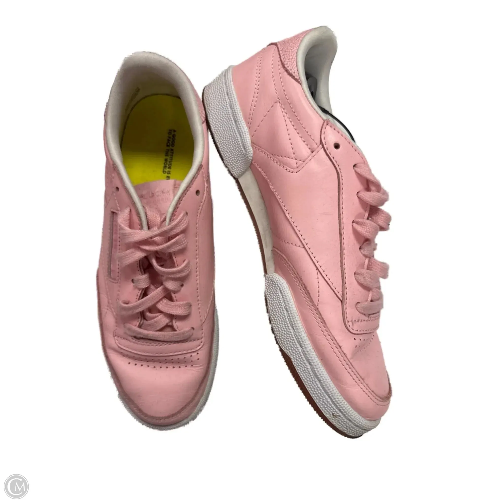 Ankle Ease HeelCushioning Shoes Sneakers By Reebok In Pink, Size: 8