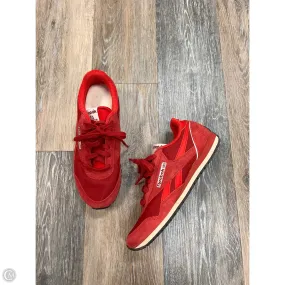 Torque Control Shank Shoes Sneakers By Reebok In Red, Size: 7.5