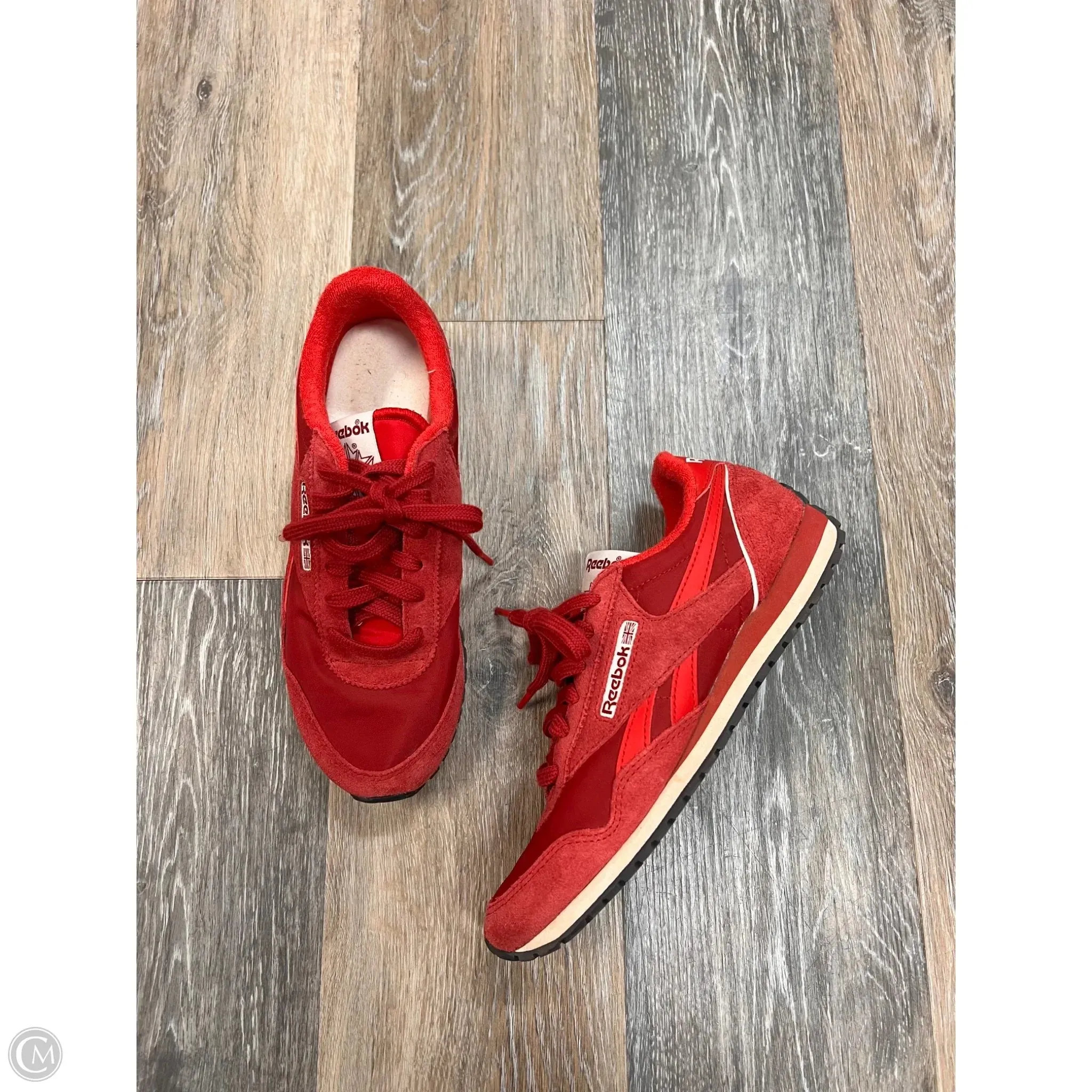 Torque Control Shank Shoes Sneakers By Reebok In Red, Size: 7.5