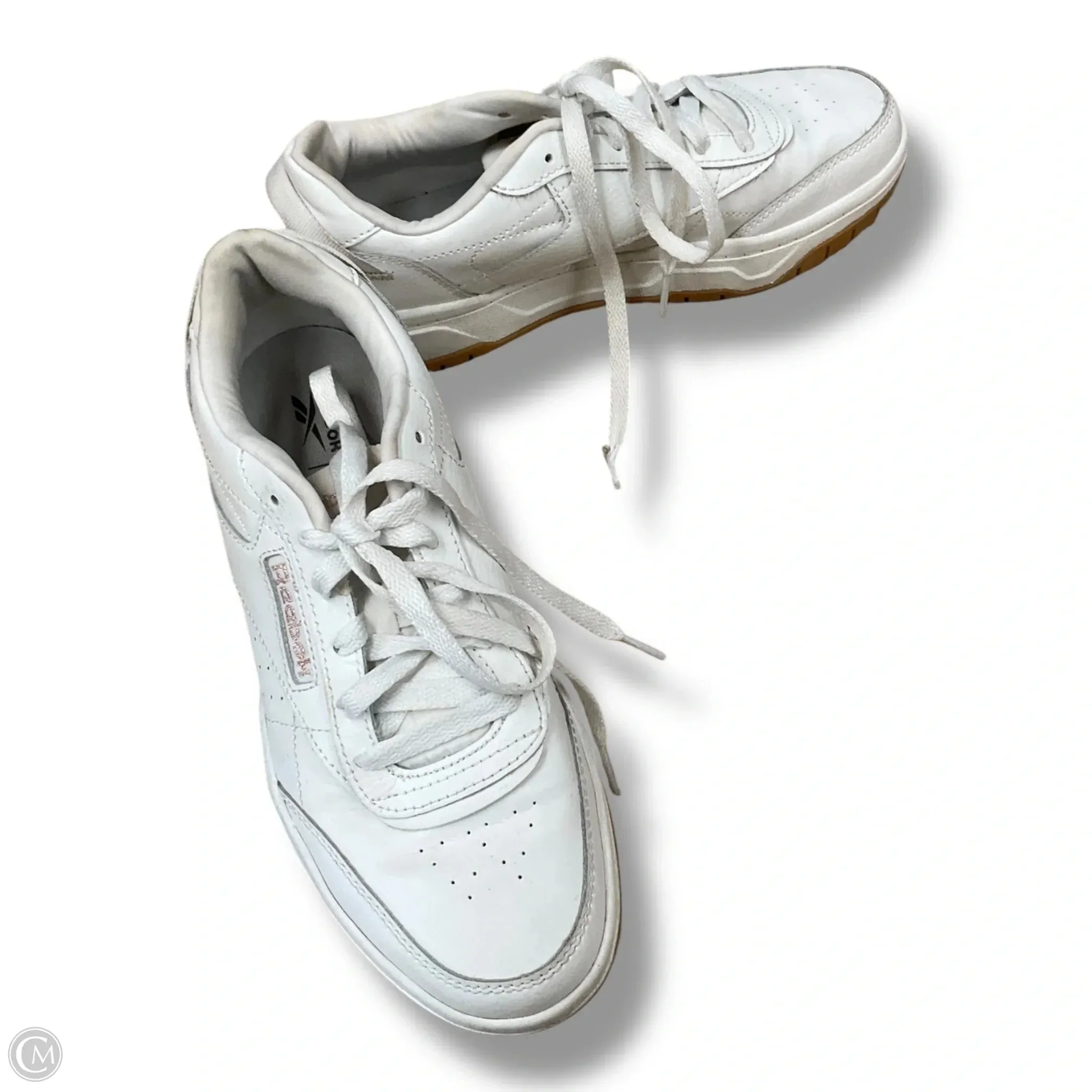 Abrasion Resistant Material Energy Cell Shoes Sneakers By Reebok In White, Size: 7