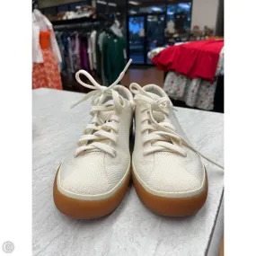 Shoes Sneakers By Rothys In Cream, Size: 7.5 Abrasion Resistant Mesh
