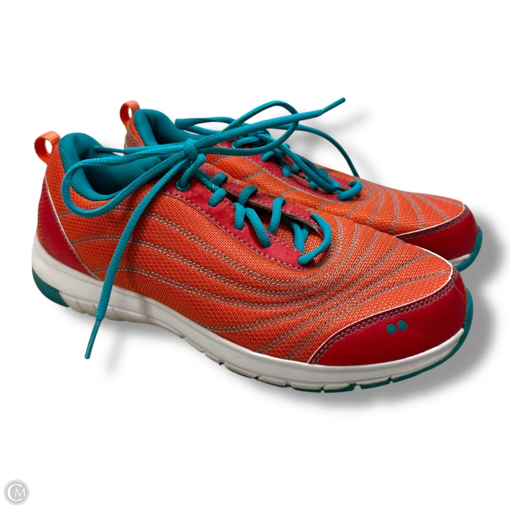 Gel Infused Layer Shoes Sneakers By Ryka In Orange, Size: 7.5